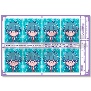 アニメ『ケロロ軍曹』 れとぽぷ 証明写真風ステッカー I西澤桃華