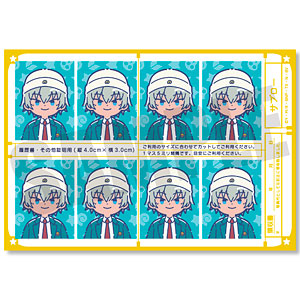 アニメ『ケロロ軍曹』 れとぽぷ 証明写真風ステッカー Jサブロー