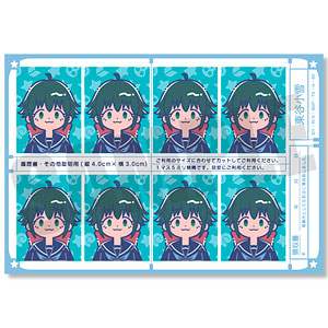 アニメ『ケロロ軍曹』 れとぽぷ 証明写真風ステッカー K東谷小雪