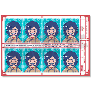 アニメ『ケロロ軍曹』 れとぽぷ 証明写真風ステッカー M556