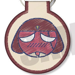 アニメ『ケロロ軍曹』 れとぽぷ 刺繍キーホルダー Cギロロ伍長