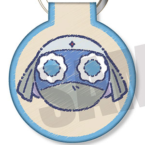アニメ『ケロロ軍曹』 れとぽぷ 刺繍キーホルダー Eドロロ兵長