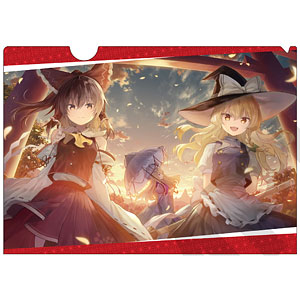 東方ダンマクカグラ ファンタジア・ロスト A4クリアファイル 幻想に咲いた花