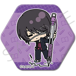 TVアニメ『3年Z組銀八先生』六角形缶バッジ(mochochoシリーズ) F(桂