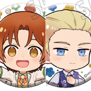 アニメ「ヘタリア World★Stars」 ミニキャラ缶バッジコレクション フラワーパレード 10個入りBOX