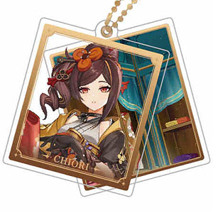 原神 キャラダブルアクリルストラップ 千織