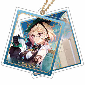 原神 キャラダブルアクリルストラップ エミリエ