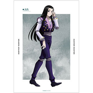 HUNTER×HUNTER 描き下ろし ヒソカ 歩みver. A3マット加工ポスター
