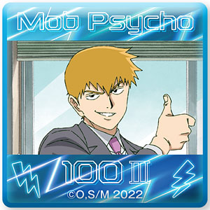 モブサイコ100 III ガラスマグネット 霊幻新隆