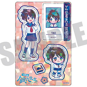 銀八 TVアニメ「3年Z組銀八先生」 ホログラムステッカーシート にゅ～とろ