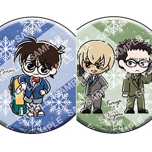 ホソカワ ショウジロウページ　劇場版缶バッジ 安室透　①② ホソカワ ショウジロウページ 劇場版缶バッジ 安室透 ①② 安室透