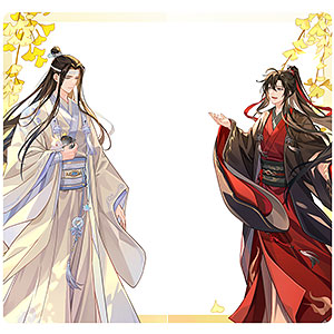 魔道祖師 グリッターアクリルブロック 2点セット 魔道祖師アニメ 羅浮霽雪シリーズ グリッターアクリルブロック