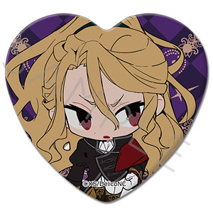 TRUMPシリーズTVアニメ『デリコズ・ナーサリー』ハート型缶バッジ C