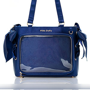 推し活バッグ VICTORIA ネイビー