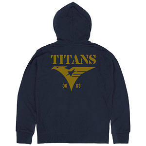 機動戦士Zガンダム ティターンズU.C.0083 ジップパーカー/NAVY-XXL