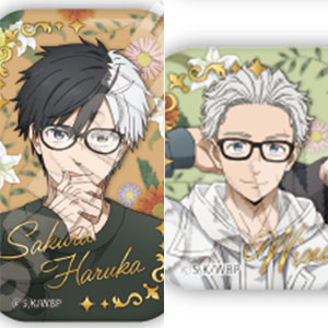 WIND BREAKER」トレーディングスクエア缶バッジ Glasses 7個入りBOX