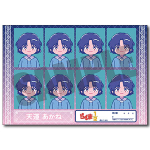 TVアニメ「らんま1/2」 証明写真風ステッカー Vol.1 にゅ～とろ 第1弾 C 天道あかね