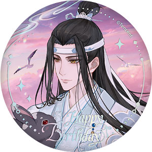 魔道祖師　サンリオ　缶バッジコレクション　藍忘機　10点 グッズ-バッチ】大河幻想ラジオドラマ「魔道祖師」×サンリオ