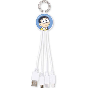ドラえもん マルチ充電ケーブル のび太