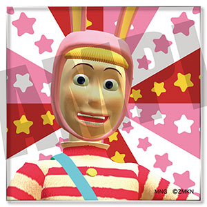 「POPEE the ぱフォーマー」 キラキラダイカットステッカー 場面写 D