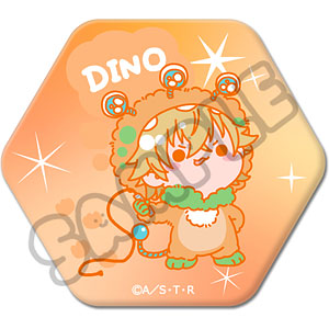 TVアニメ『家庭教師ヒットマンREBORN！』第2弾 六角形缶バッジ M-SH (ディーノ)