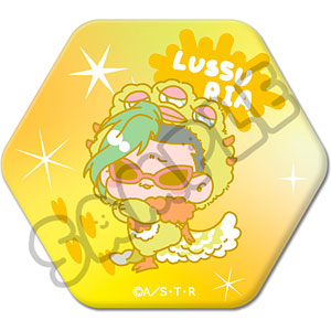 TVアニメ『家庭教師ヒットマンREBORN！』第2弾 六角形缶バッジ M-SM (ルッスーリア)