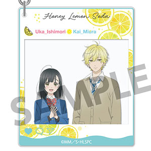 ハニーレモンソーダ アクリルキーホルダー 石森羽花＆三浦界