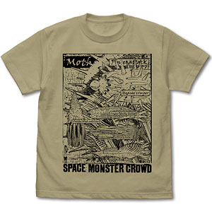 『トップをねらえ！』 宇宙怪獣 Tシャツ/SAND KHAKI-XL
