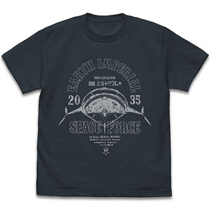 『トップをねらえ！』 銀河中心殴り込み艦隊 ヱルトリウム* Tシャツ/SLATE-S