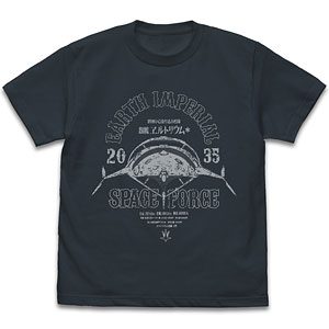 『トップをねらえ！』 銀河中心殴り込み艦隊 ヱルトリウム* Tシャツ/SLATE-M