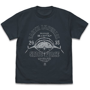 『トップをねらえ！』 銀河中心殴り込み艦隊 ヱルトリウム* Tシャツ/SLATE-XL
