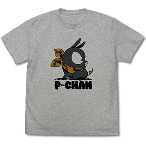 らんま1/2 ピッグのPちゃん Tシャツ/MIX GRAY-L（再販）[コスパ