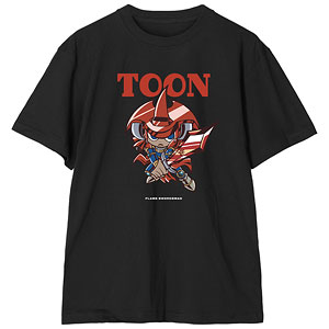 遊☆戯☆王デュエルモンスターズ 炎の剣士 トゥーン・ワールド テイストデフォルメ 第4弾 Tシャツ レディース XXL