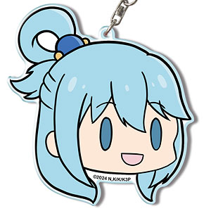 この素晴らしい世界に祝福を！3 ビッグアクリルキーホルダー Ver.2 デザイン01(アクア)