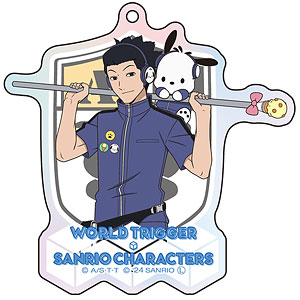 ワールドトリガー×サンリオキャラクターズ オーロラアクリル ワールドトリガー×サンリオキャラクターズ オーロラアクリル
