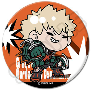 TVアニメ『僕のヒーローアカデミア』みんなmochocho化大作戦！第2弾 丸形缶バッジ(57mm)M-SA(爆豪勝己)