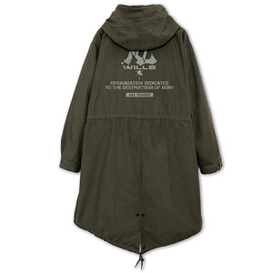 EVANGELION WILLE&AAA Wunder M-51ジャケット/BLACK-XL[コスパ EVANGELION WILLE&AAA Wunder M-51ジャケット/BLACK-XL[コスパ