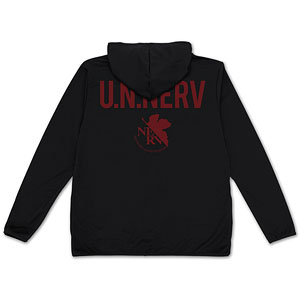 EVANGELION U.N.NERV 薄手ドライパーカー/BLACK-M
