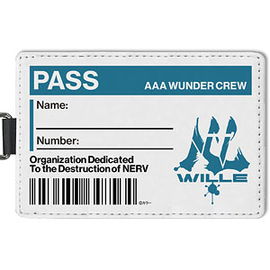 EVANGELION WILLE パスケース(ナスカン付き)