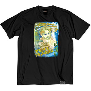 TVアニメ『進撃の巨人』The Final Season ウォールアート第2弾 Tシャツ(ジーク) ディープブラック L