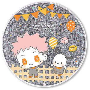 呪術廻戦×サンリオキャラクターズ グリッターコースター 01.虎杖悠仁・ポチャッコ