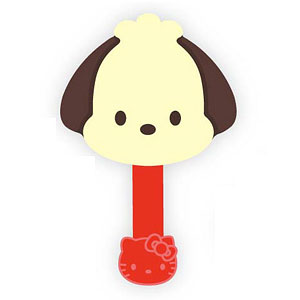 サンリオキャラクターズチョコレート ヘアブラシ03 ポチャッコ