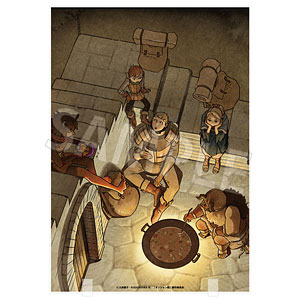ダンジョン飯 アクリルスタンド ビッグアクリルイラストパネル 1期エンディング ダンジョン飯」ビッグアクリルイラストパネル 1期エンディング①