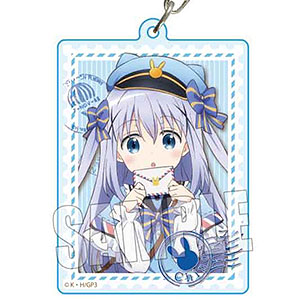 ご注文はうさぎですか？ BLOOM ちょいデカアクリルキーホルダー チノ 郵便屋ver.