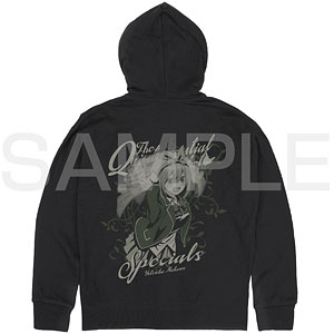 五等分の花嫁∽ 中野四葉 ジップパーカー/BLACK-XL
