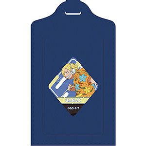 ONE PIECE レザーラゲッジタグ エッグヘッドver. サンジ