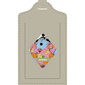 ONE PIECE レザーラゲッジタグ エッグヘッドver. ジンベエ