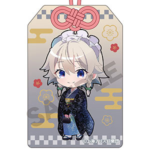 東方Project お守り風アクリルキーホルダー 十六夜咲夜 ミニキャラ 博麗神社初詣