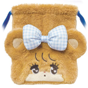 mikko ミッコ もりもり袋① Amazon.co.jp: mikko illustrations もふもふ巾着 ムース MK06