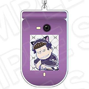 おそ松さん ガラケーキーホルダー 一松 ジャージメイド ver.